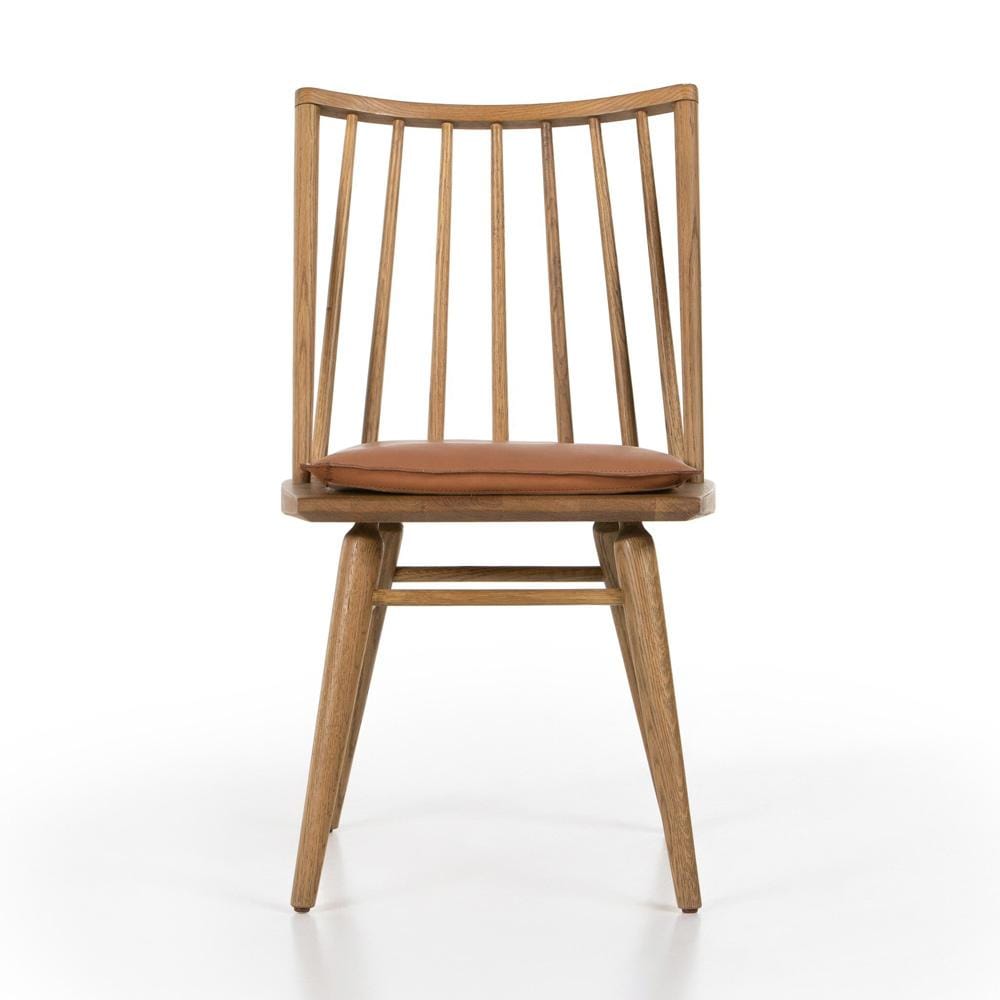 Four Hands - Wallis - Lewis Windsor Chair - Whiskey Saddle - 228386-013 veiw 2