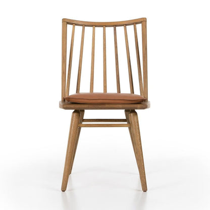 Four Hands - Wallis - Lewis Windsor Chair - Whiskey Saddle - 228386-013 veiw 2