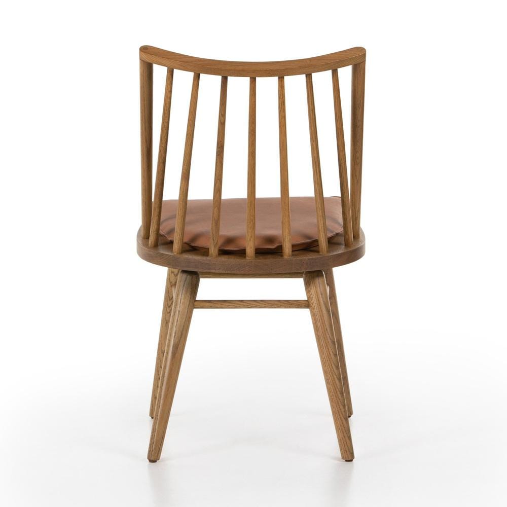Four Hands - Wallis - Lewis Windsor Chair - Whiskey Saddle - 228386-013 veiw 5