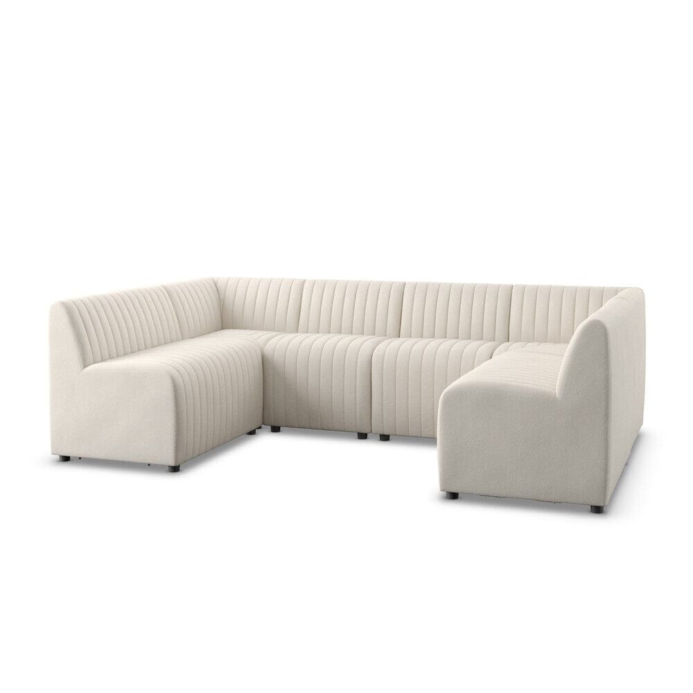 Four Hands - Grayson - Augustine Dining Banquette, U Shape - Capri Oatmeal - 231701-001 veiw 1