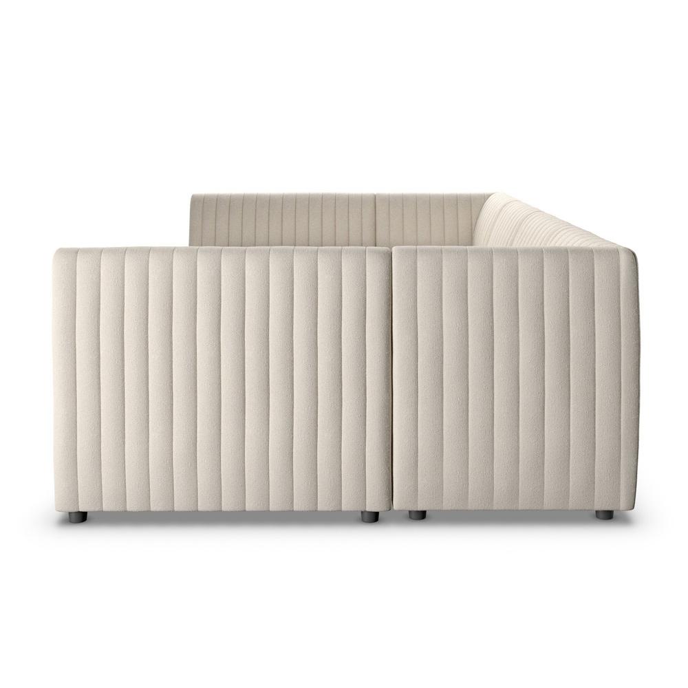 Four Hands - Grayson - Augustine Dining Banquette, U Shape - Capri Oatmeal - 231701-001 veiw 3