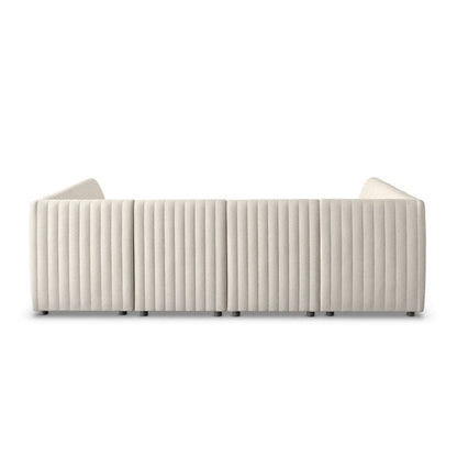 Four Hands - Grayson - Augustine Dining Banquette, U Shape - Capri Oatmeal - 231701-001 veiw 5