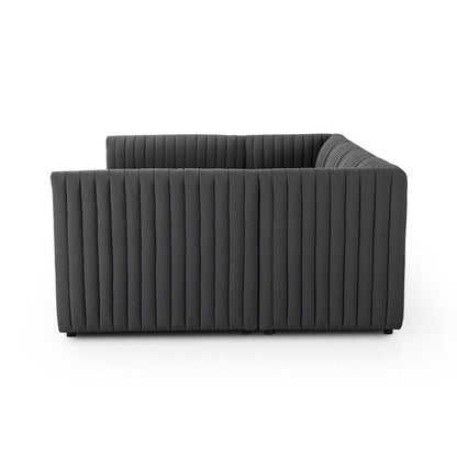 Four Hands - Grayson - Augustine Dining Banquette, U Shape - FIQA Boucle Charcoal - 231701-003 veiw 3