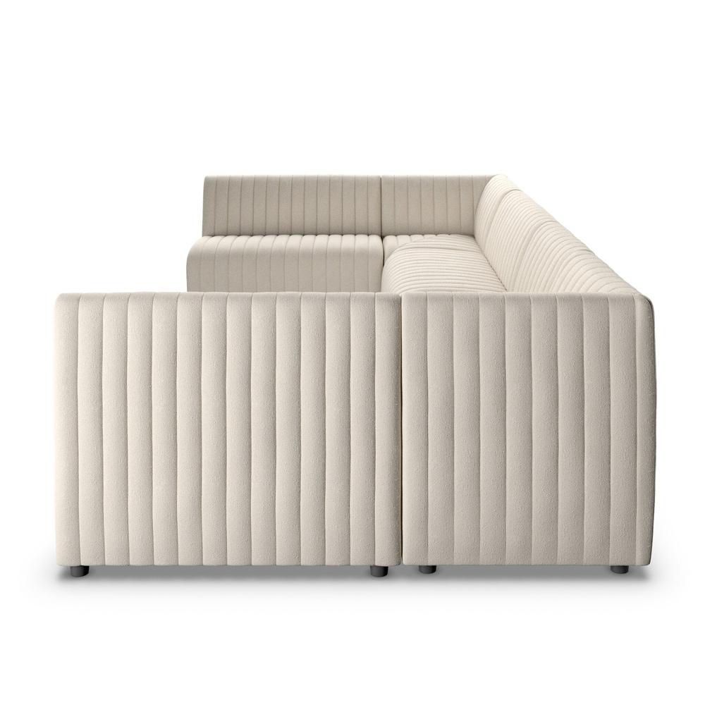 Four Hands - Grayson - Augustine Dining Banquette, U Shape - Capri Oatmeal - 231703-001 veiw 3