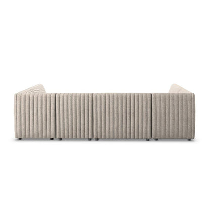 Four Hands - Grayson - Augustine Dining Banquette, U Shape - Orly Natural - 231703-002 veiw 5