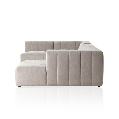 Four Hands - Grayson - Langham Channeled 5-Piece Sectional - Napa Sandstone - 227474-001 veiw 3