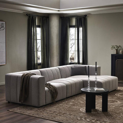 Four Hands - Grayson - Langham Channeled 3-Piece Sectional - Napa Sandstone - 225832-001 veiw 3