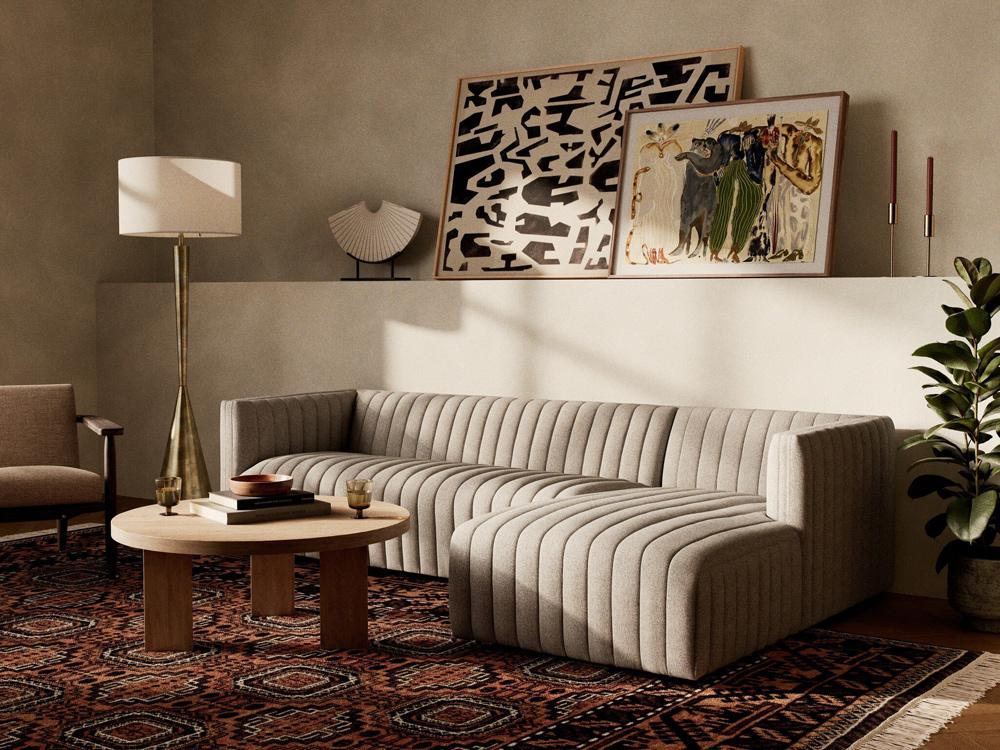 Four Hands - Grayson - Augustine 2-Piece Sectional - Orly Natural - 234065-002 veiw 4