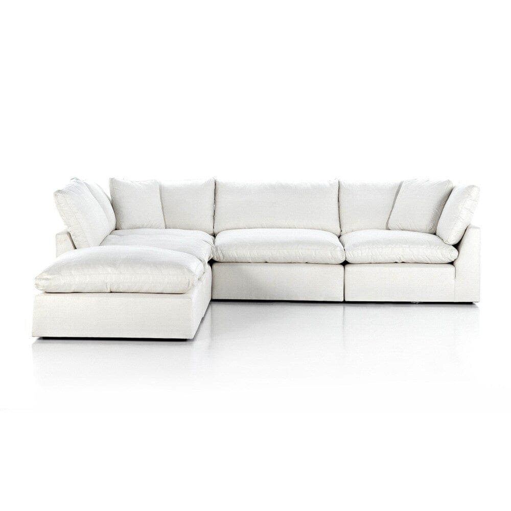 Four Hands - Centrale - Stevie 4-Piece Sectional W/ Ottoman - Anders Ivory - 232451-001 veiw 2