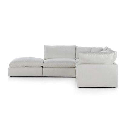 Four Hands - Centrale - Stevie 4-Piece Sectional W/ Ottoman - Anders Ivory - 232451-001 veiw 3