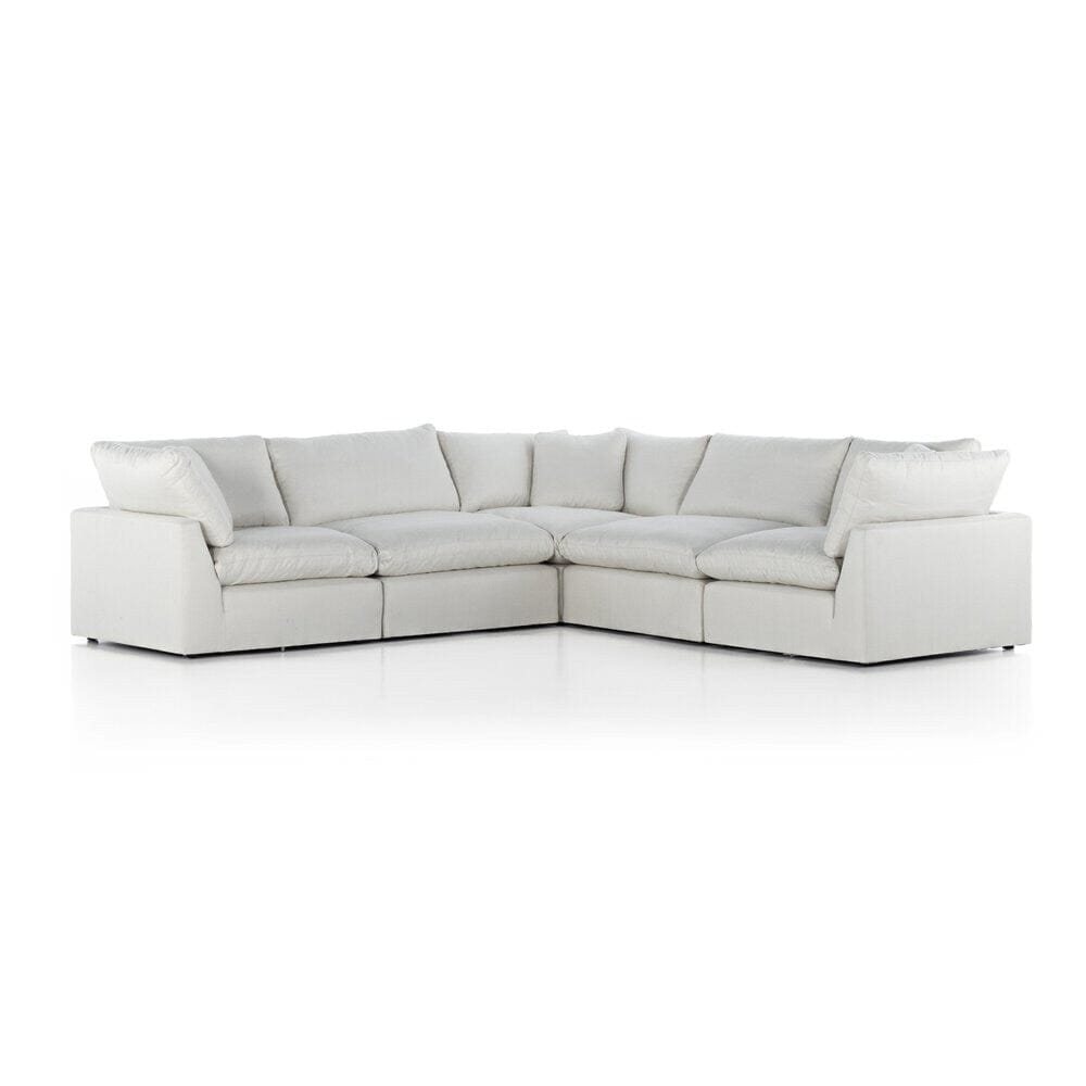 Four Hands - Centrale - Stevie 5-Piece Sectional - Anders Ivory - 232453-001 veiw 1
