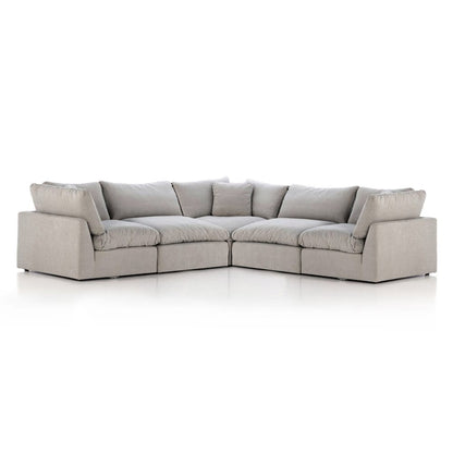 Four Hands - Centrale - Stevie 5-Piece Sectional - Destin Flannel - 232453-002 veiw 1