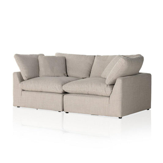 Four Hands - Centrale - Stevie 2-Piece Sectional - Gibson Wheat - 232447-003 veiw 1