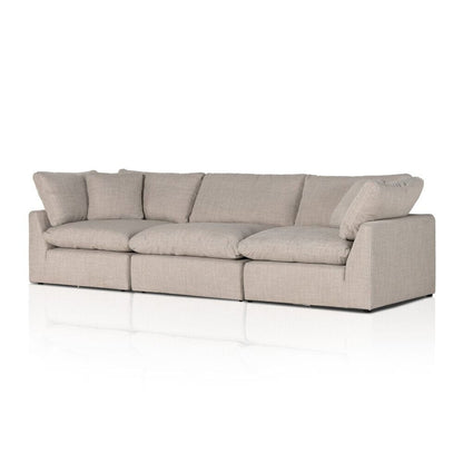 Four Hands - Centrale - Stevie 3-Piece Sectional - Gibson Wheat - 232448-003 veiw 1