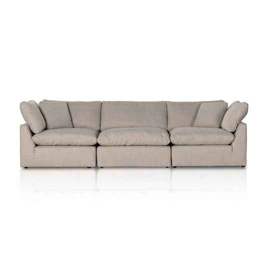 Four Hands - Centrale - Stevie 3-Piece Sectional - Gibson Wheat - 232448-003 veiw 2