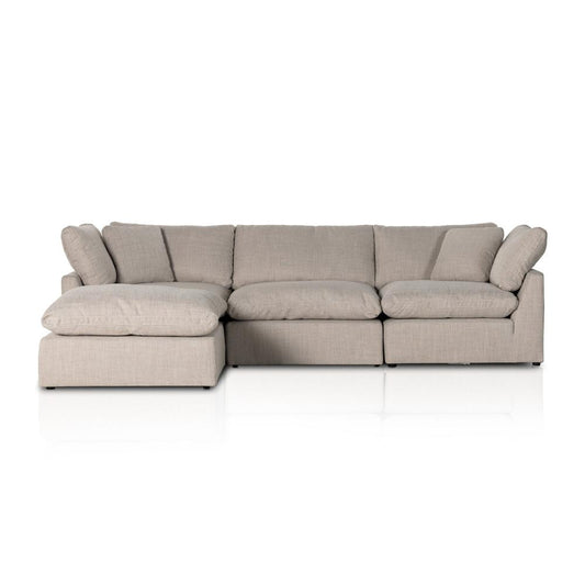Four Hands - Centrale - Stevie 3-Piece Sectional - Gibson Wheat - 232449-003 veiw 2