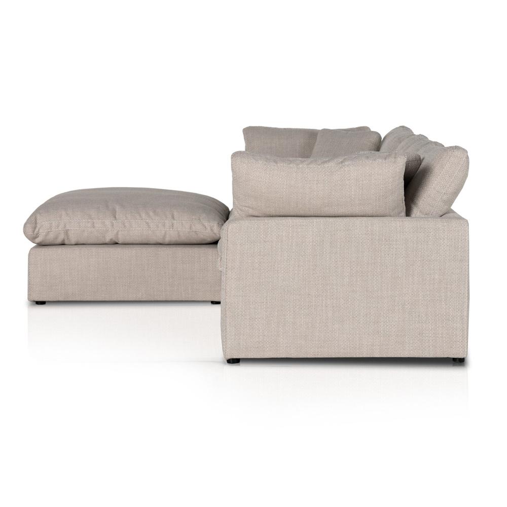 Four Hands - Centrale - Stevie 3-Piece Sectional - Gibson Wheat - 232449-003 veiw 3