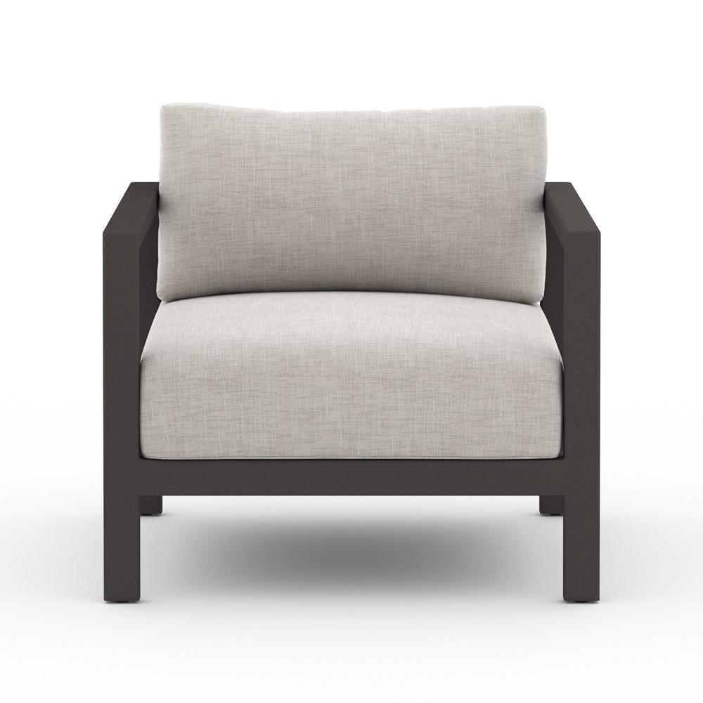 Four Hands - Solano - Sonoma Outdoor Chair, Bronze - Venao Grey - 223204-005 veiw 2