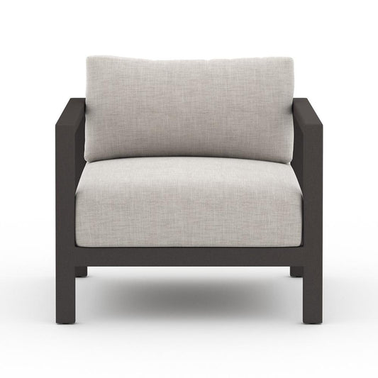 Four Hands - Solano - Sonoma Outdoor Chair, Bronze - Venao Grey - 223204-005 veiw 2