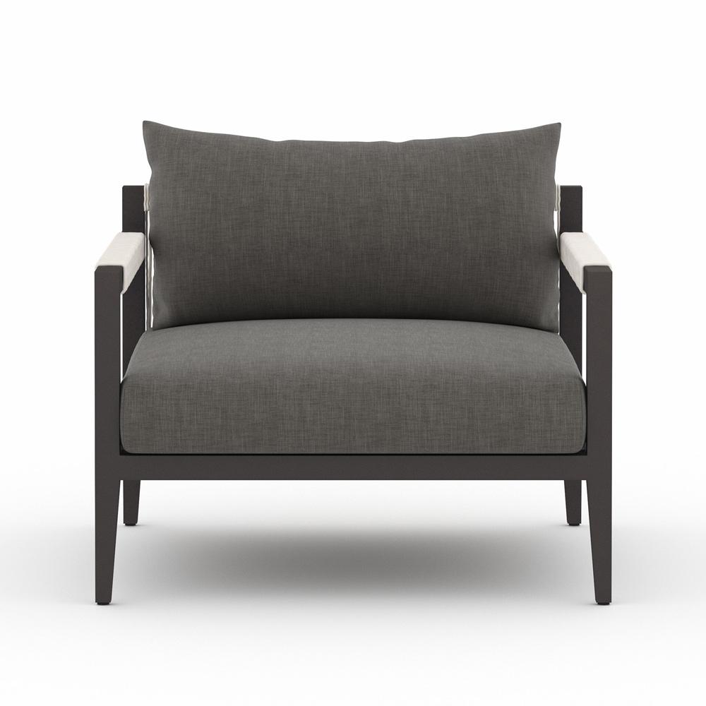 Four Hands - Solano - Sherwood Outdoor Chair, Bronze - Venao Charcoal - 223203-007 veiw 2