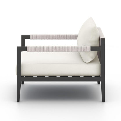 Four Hands - Solano - Sherwood Outdoor Chair, Bronze - Venao Ivory - 223203-021 veiw 3