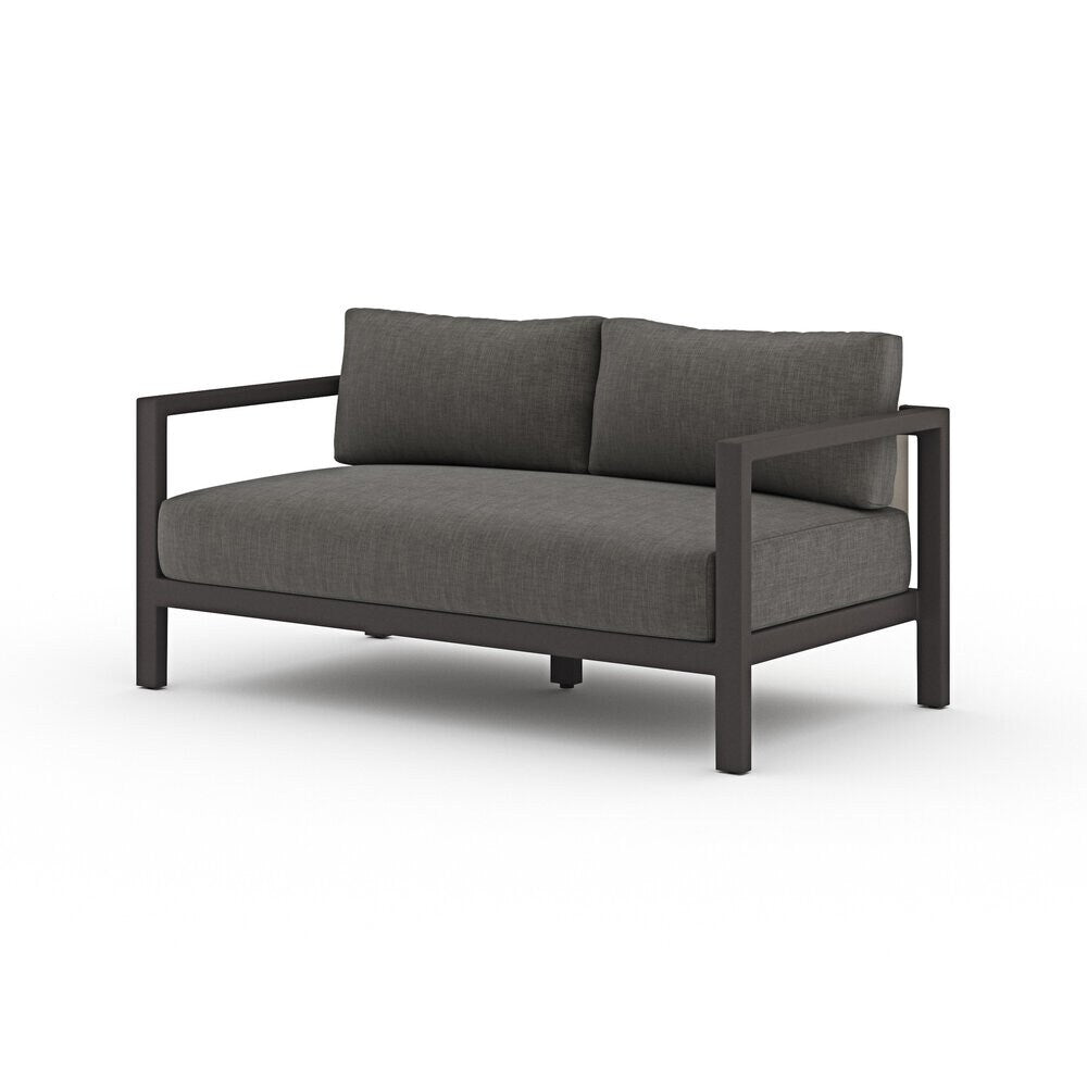 Four Hands - Solano - Sonoma Outdoor Sofa, Bronze - Venao Charcoal - 223341-001 veiw 1