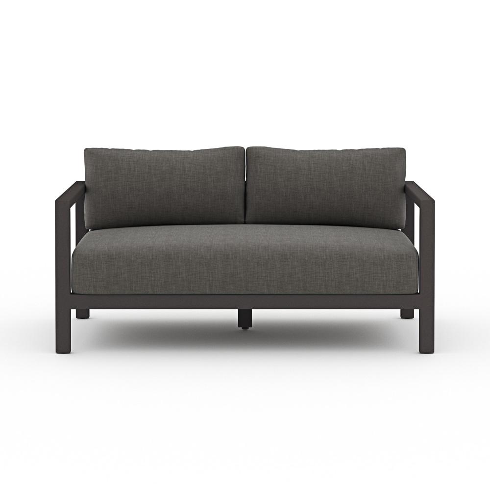 Four Hands - Solano - Sonoma Outdoor Sofa, Bronze - Venao Charcoal - 223341-001 veiw 2