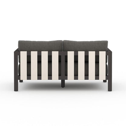 Four Hands - Solano - Sonoma Outdoor Sofa, Bronze - Venao Charcoal - 223341-001 veiw 4