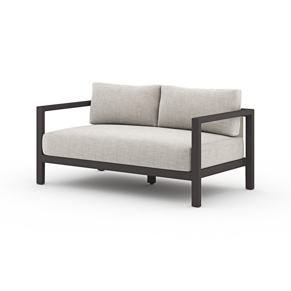 Four Hands - Solano - Sonoma Outdoor Sofa, Bronze - Venao Grey - 223341-004 veiw 1