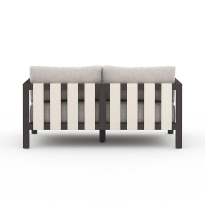 Four Hands - Solano - Sonoma Outdoor Sofa, Bronze - Venao Grey - 223341-004 veiw 4