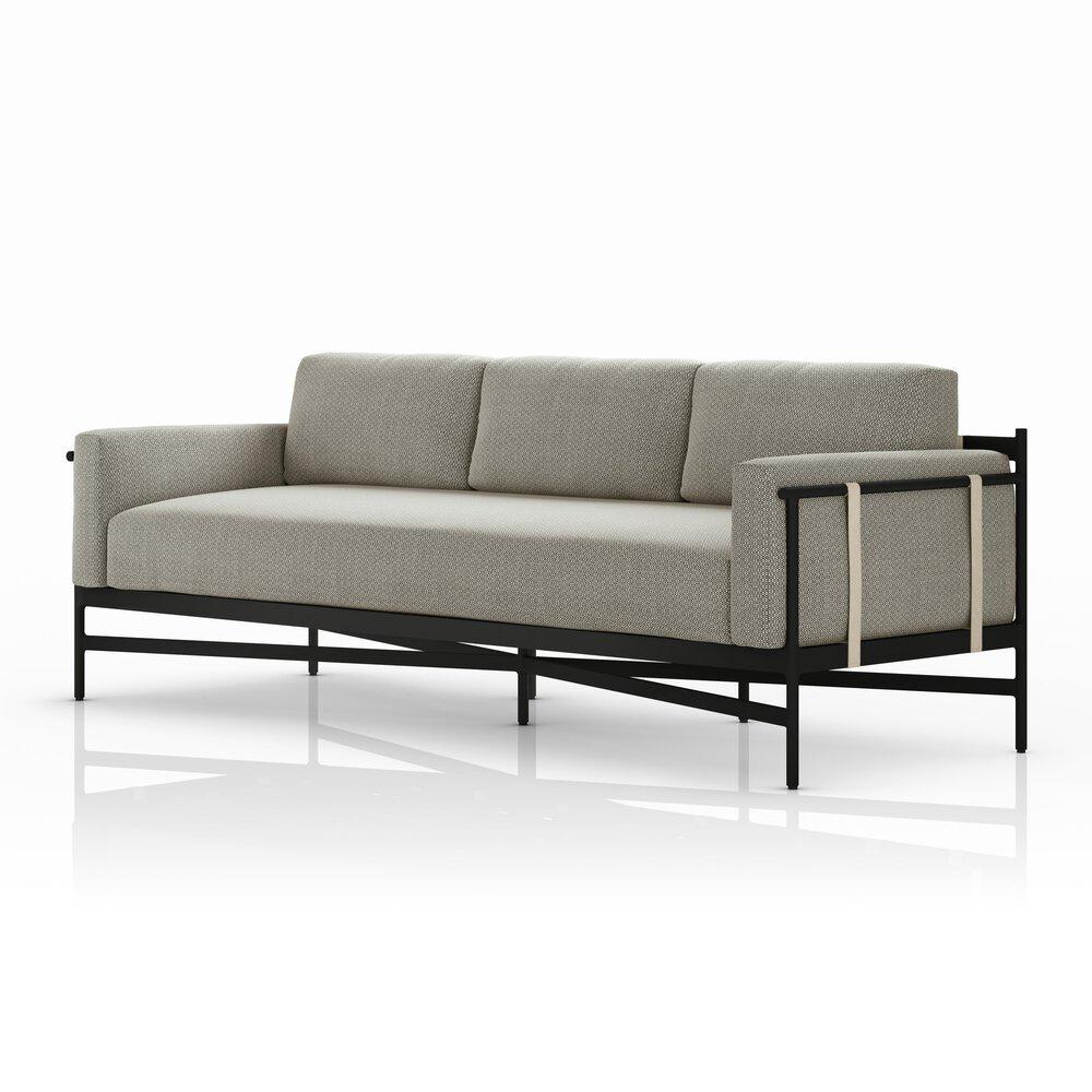 Four Hands - Solano - Hearst Outdoor Sofa - 99in - Faye Ash - 226933-008 veiw 1