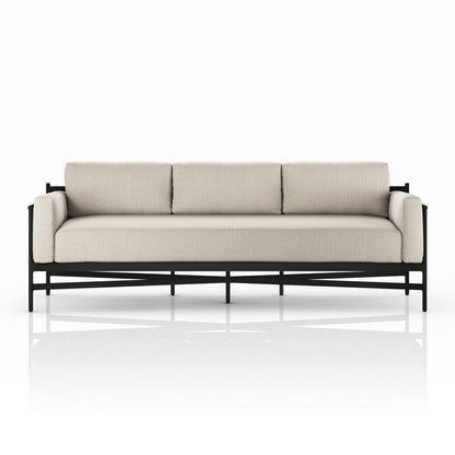Four Hands - Solano - Hearst Outdoor Sofa - 99in - Faye Sand - 226933-010 veiw 2