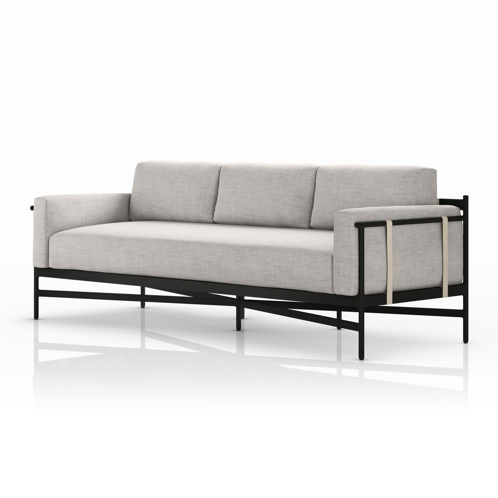 Four Hands - Solano - Hearst Outdoor Sofa - 99in - Venao Grey - 226933-007 veiw 1