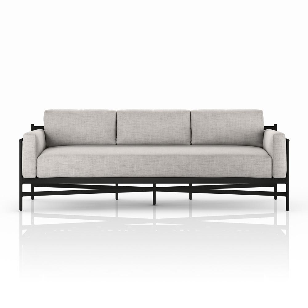 Four Hands - Solano - Hearst Outdoor Sofa - 99in - Venao Grey - 226933-007 veiw 2