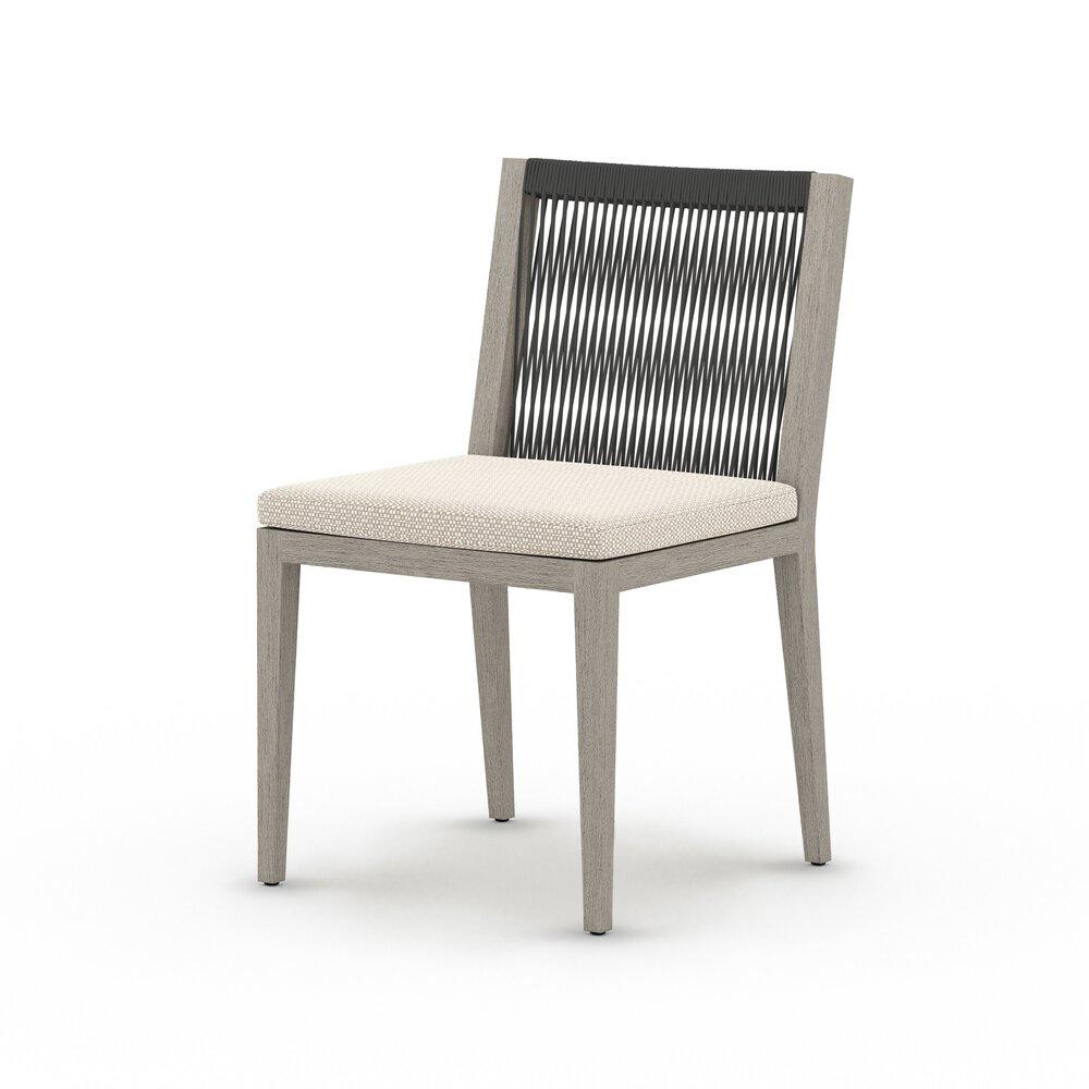 Four Hands - Solano - Sherwood Outdoor Dining Chair, Weathered Grey - Faye Sand - 223161-008 veiw 1
