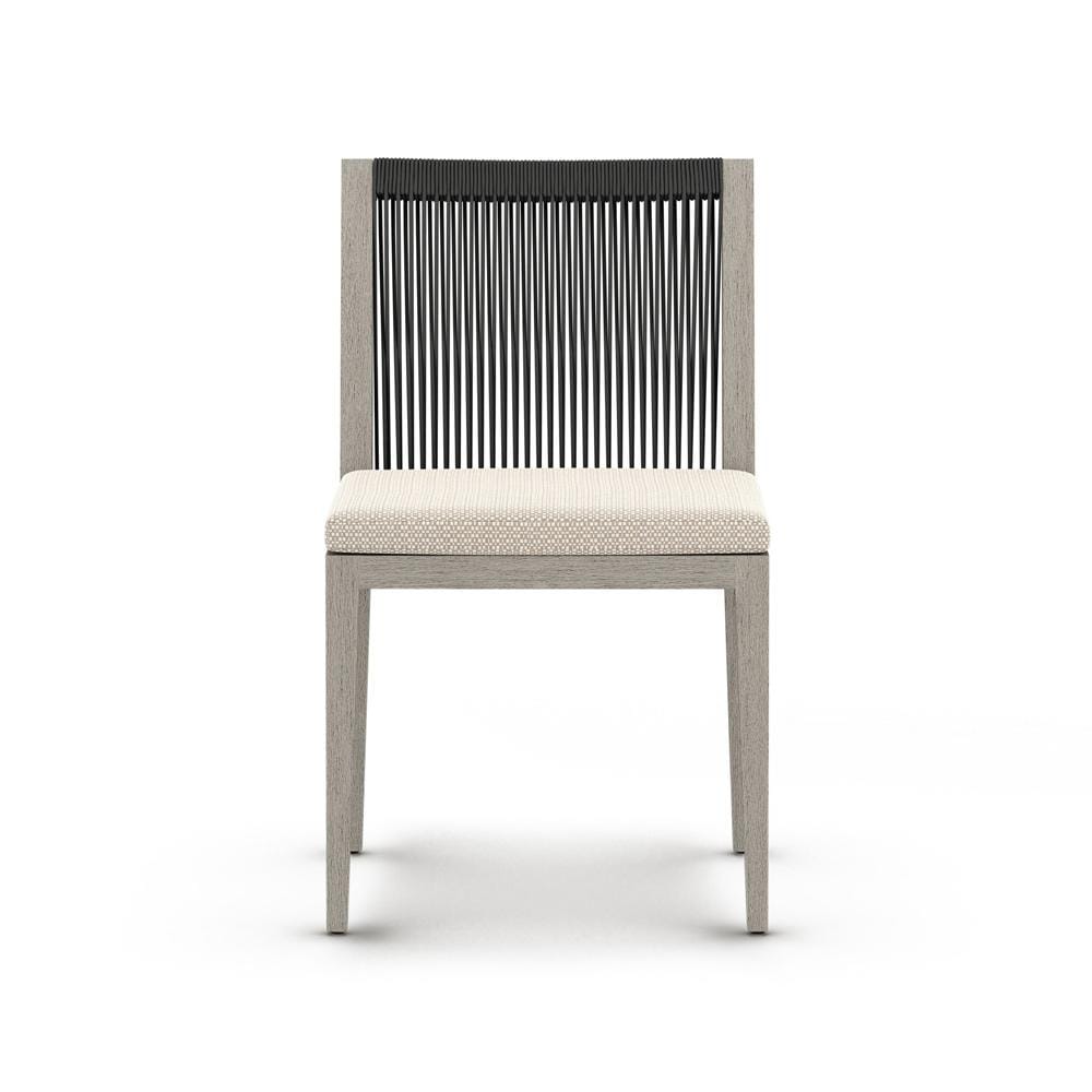Four Hands - Solano - Sherwood Outdoor Dining Chair, Weathered Grey - Faye Sand - 223161-008 veiw 2