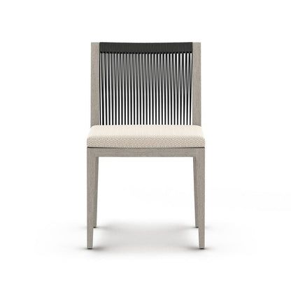 Four Hands - Solano - Sherwood Outdoor Dining Chair, Weathered Grey - Faye Sand - 223161-008 veiw 2