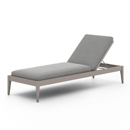 Four Hands - Solano - Sherwood Outdoor Chaise, Weathered Grey - Faye Ash - 226912-009 veiw 1