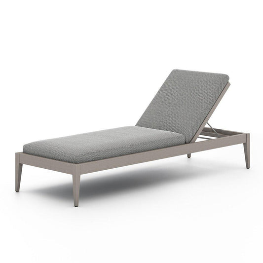 Four Hands - Solano - Sherwood Outdoor Chaise, Weathered Grey - Faye Ash - 226912-009 veiw 1