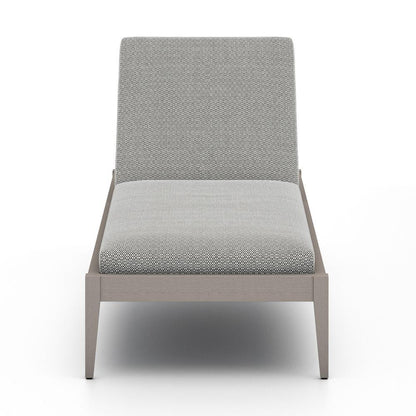 Four Hands - Solano - Sherwood Outdoor Chaise, Weathered Grey - Faye Ash - 226912-009 veiw 2