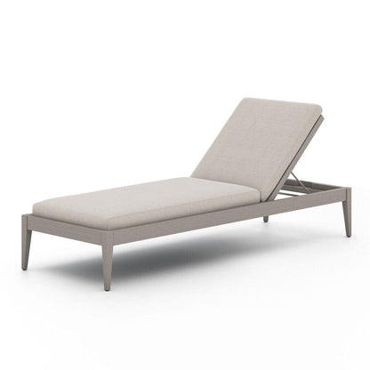 Four Hands - Solano - Sherwood Outdoor Chaise, Weathered Grey - Venao Grey - 226912-002 veiw 1