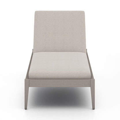 Four Hands - Solano - Sherwood Outdoor Chaise, Weathered Grey - Venao Grey - 226912-002 veiw 2