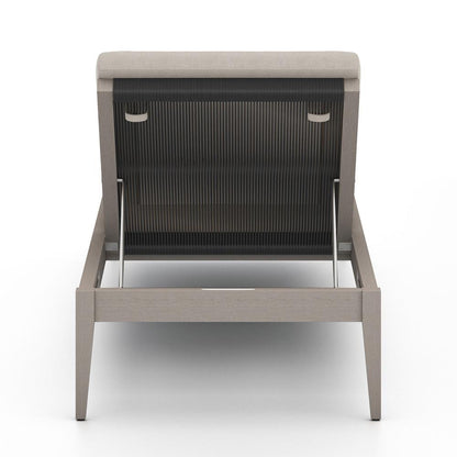 Four Hands - Solano - Sherwood Outdoor Chaise, Weathered Grey - Venao Grey - 226912-002 veiw 5