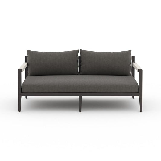 Four Hands - Solano - Sherwood Outdoor Sofa, Bronze - Venao Charcoal - 223329-001 veiw 2