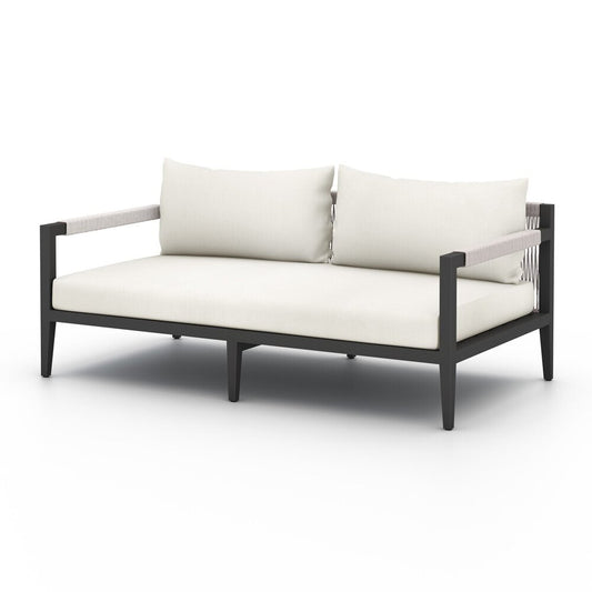 Four Hands - Solano - Sherwood Outdoor Sofa, Bronze - Venao Ivory - 223329-018 veiw 1
