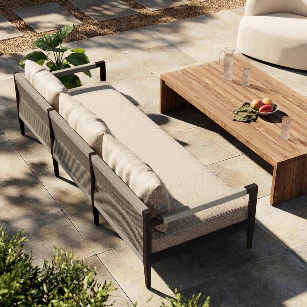 Four Hands - Solano - Sherwood Outdoor Sofa, Bronze - Faye Sand - 223340-006 veiw 4