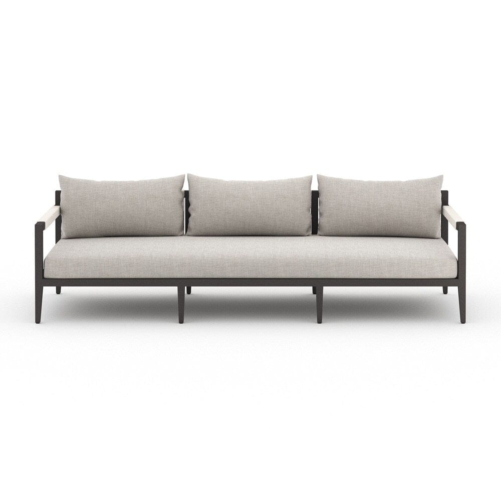 Four Hands - Solano - Sherwood Outdoor Sofa, Bronze - Venao Grey - 223340-007 veiw 2