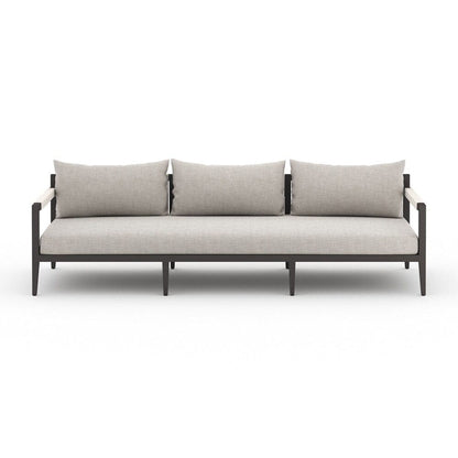 Four Hands - Solano - Sherwood Outdoor Sofa, Bronze - Venao Grey - 223340-007 veiw 2