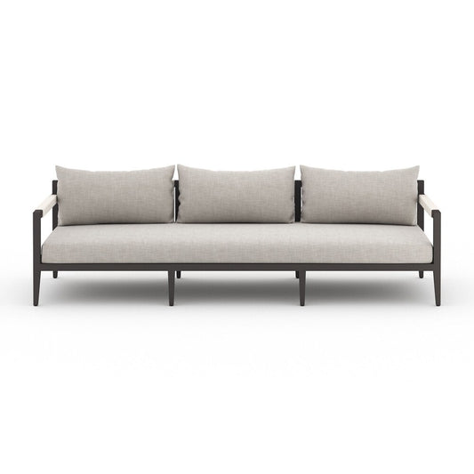 Four Hands - Solano - Sherwood Outdoor Sofa, Bronze - Venao Grey - 223340-007 veiw 2