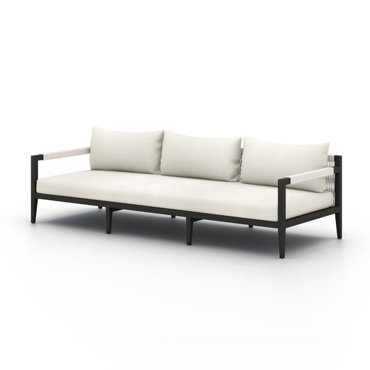Four Hands - Solano - Sherwood Outdoor Sofa, Bronze - Venao Ivory - 223340-017 veiw 1